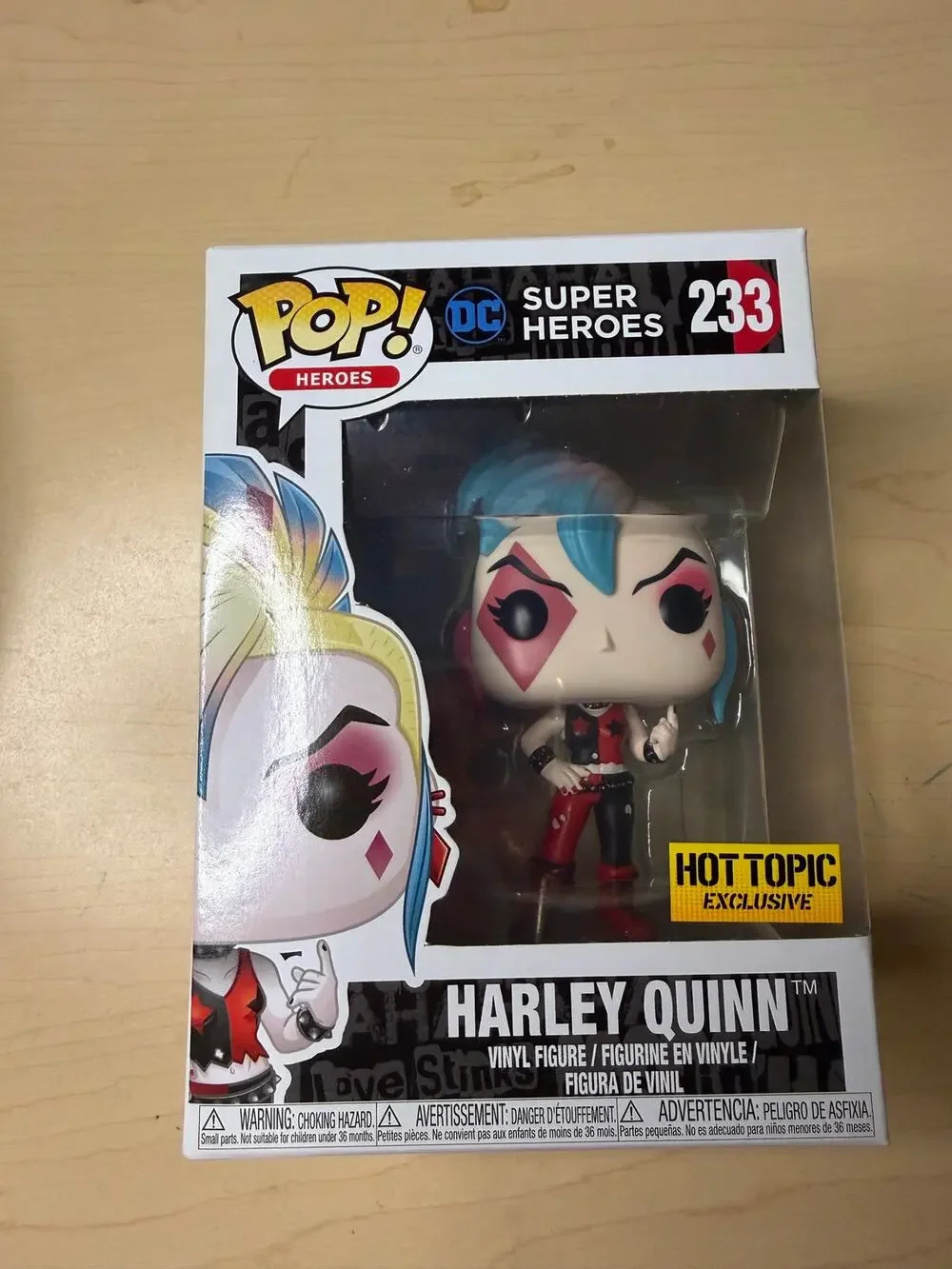 Funko Pop! DC Super Heroes Harley Quinn (And the Skull Bags) Hot Topic Exclusive - Picture 1 of 6